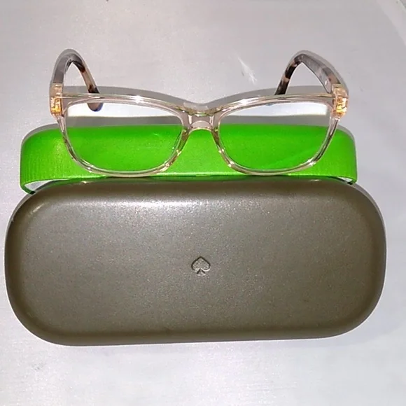 kate spade brand women's eyeglasses and case - Picture 5 of 9